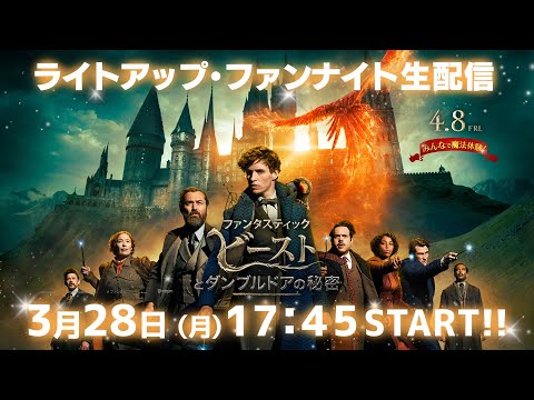 【アーカイブ配信】映画『ファンタスティック・ビーストとダンブルドアの秘密』ライトアップ・ファンナイト！