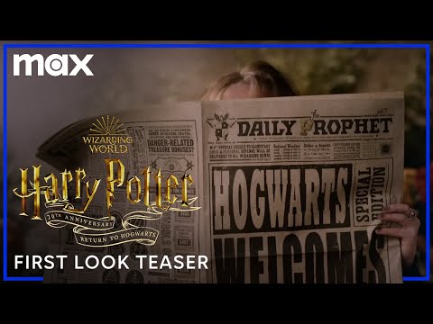 Harry Potter 20th Anniversary: Return to Hogwarts | First Look Teaser | Max