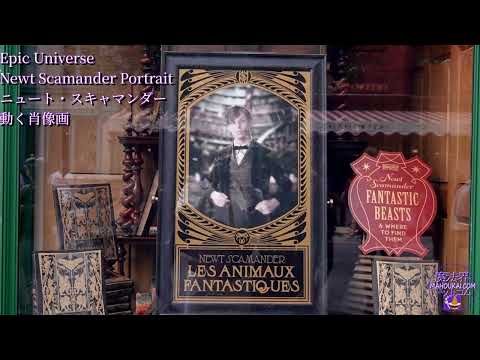 ニュート・スキャマンダーに会える！その1 アメリカのハリポタエリア ユニバサール・エピック・ユニバース