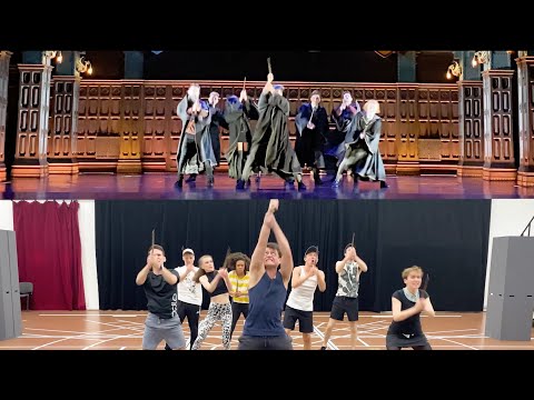 Wand Dance - Probe vs. Vorstellung I Harry Potter und das verwunschene Kind