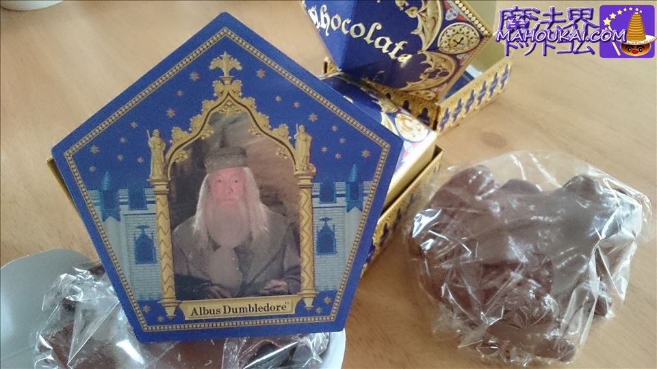 Frog Chocolate wizard great man card, Principal Dumbledore (USJ Honeydukes).