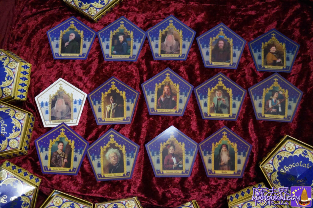 14 types of wizard great man cards (frog chocolate) USJ 'Harry Potter Area' ｜ Studio Tour London