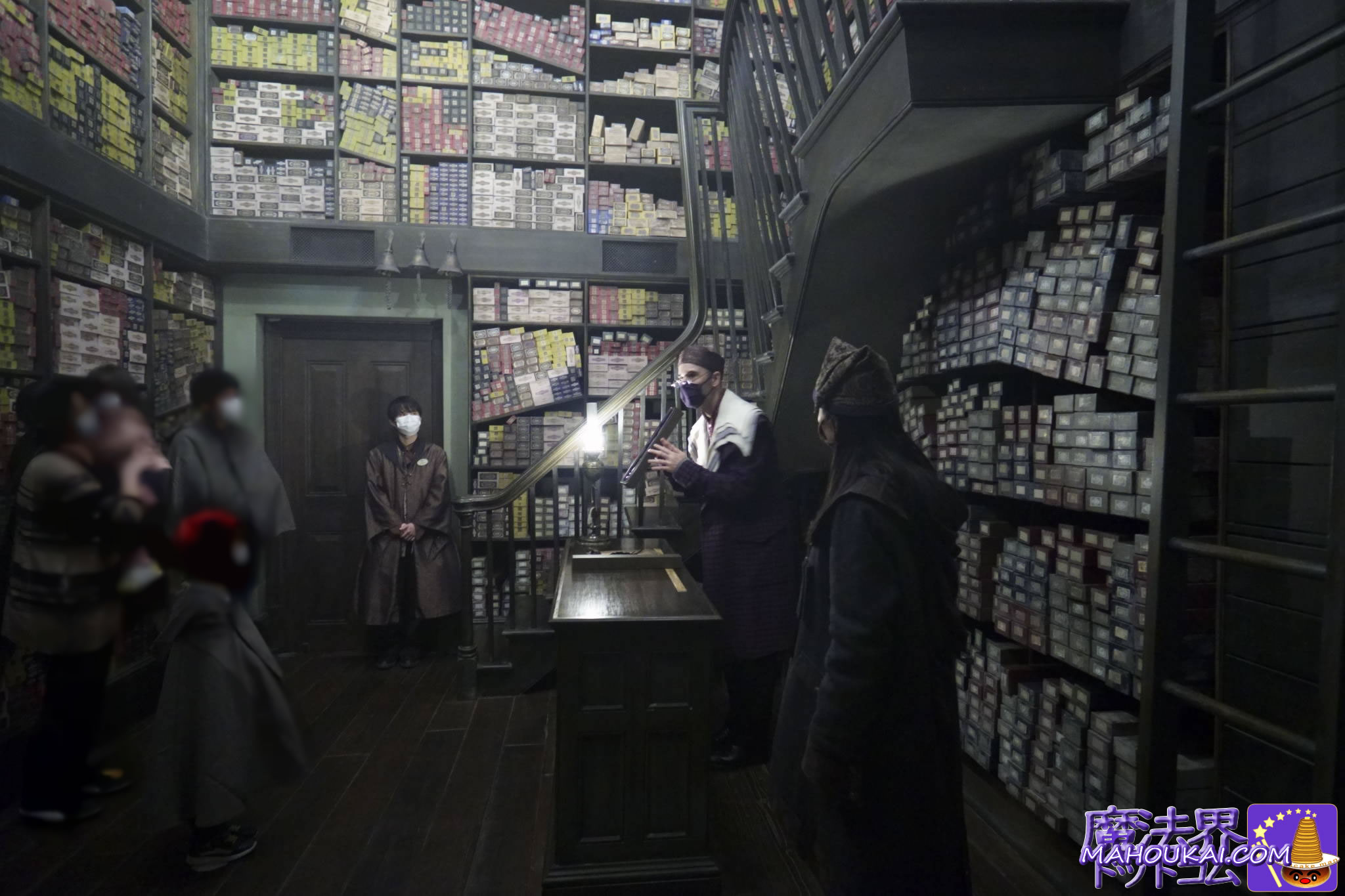 Ollivander's Wand Selected Experiences Inside the Attraction Store USJ 'Harry Potter Area'