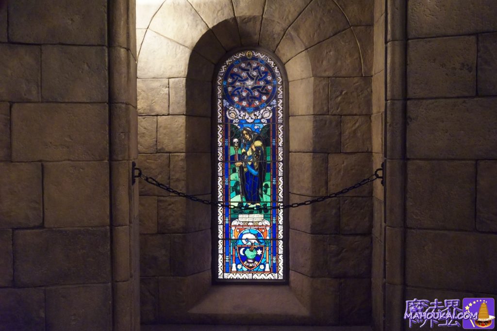 Hidden Spot] Stained Glass Hogwarts Tour USJ Hogwarts Castle Walk "Harry Potter Area".