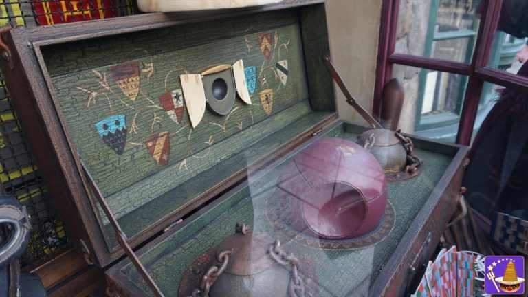 Photo of Quidditch ball storage boot.
