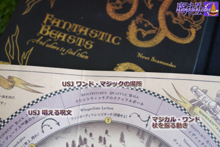 Wand Magic 7 * Spintwitches' Quaffle Ball (Wand Magic) Spell Wingardium Leviosa 3. Wand Magic Map Location List! Magic Wand Magical Wand Experience Spot Introduction (USJ Harry Potter Area)