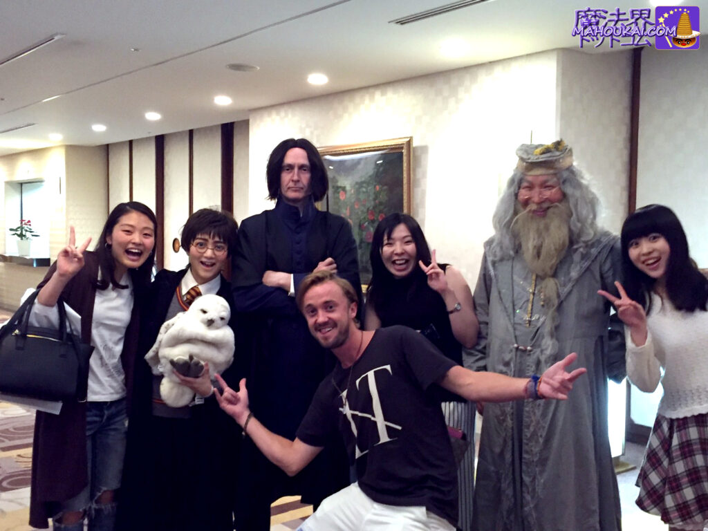 Halycon 9 Photo and autograph session with Malfoy parents and children, held on 7 and 8 May 2016, visited by Tom Felton and Jason Isaacs.