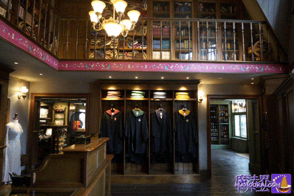 グラドラグス魔法ファッション店の店内 USJ 「ハリー・ポッター エリア」