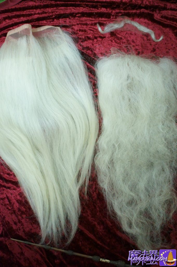 Albus Dumbledore wig & beard (made by Harry Potter production staff)