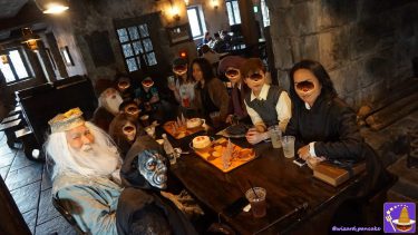 2016 HARRIPOTA Costume 9/11 Report 2nd Three Broomsticks Halloween Sweets and First Death Eater Attack & Wand Magic ♪ (USJ Wizarding World)