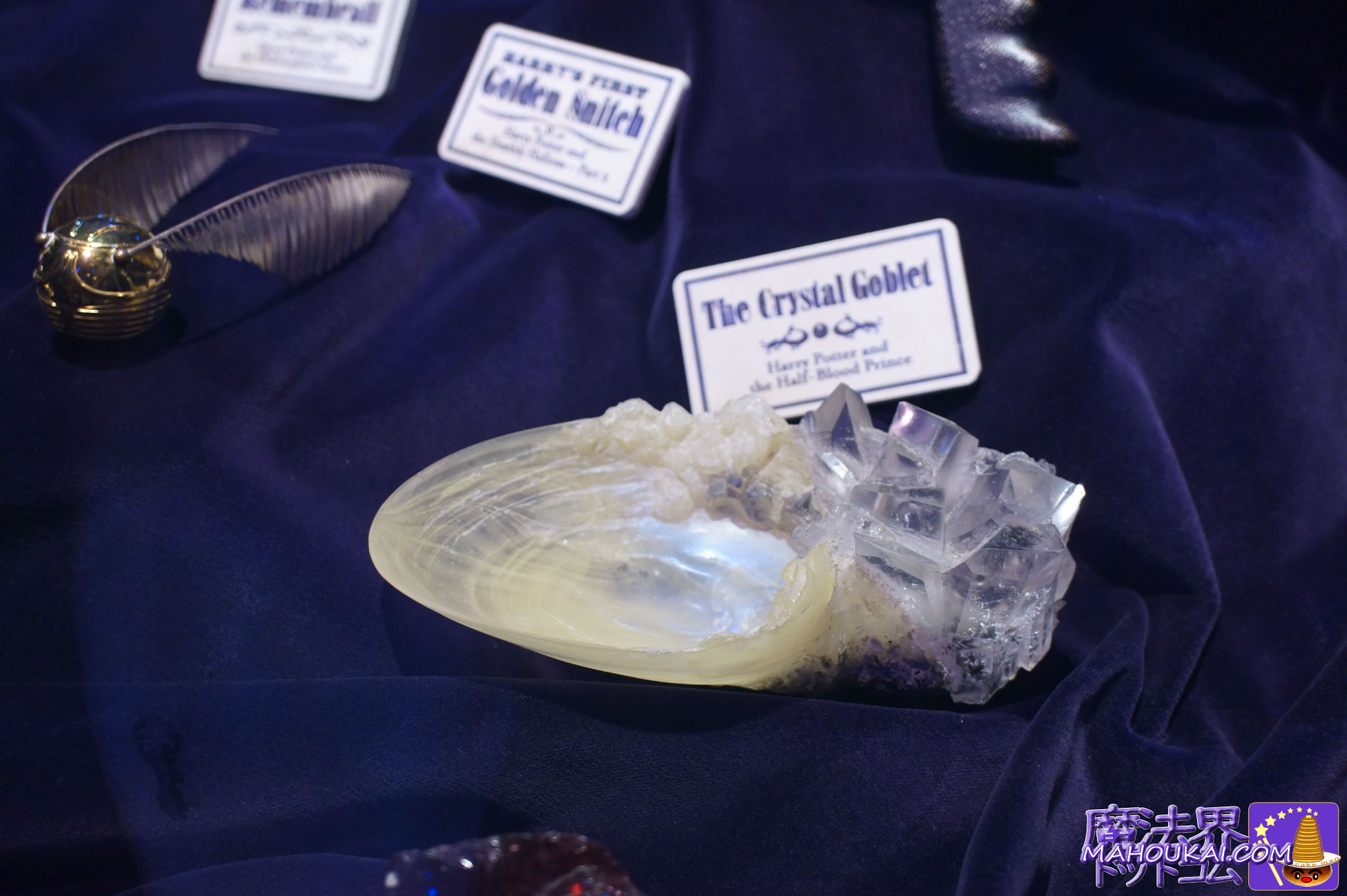 The Crystal Goblet Dumbledore's Crystal Goblet (real PROP) Harry Potter Studio Tour