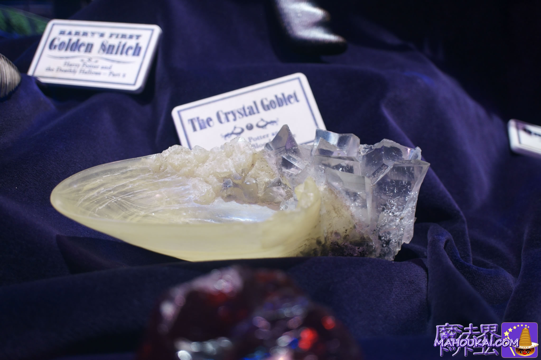 The Crystal Goblet ダンブルドアのクリスタル ゴブレット（本物PROP）ハリー・ポッター スタジオツアー