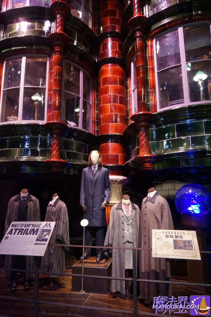 魔法省のアトリウム 映画撮影セット2　ワーナー・ブラザース 「ハリー・ポッター スタジオツアー ロンドン」イギリス