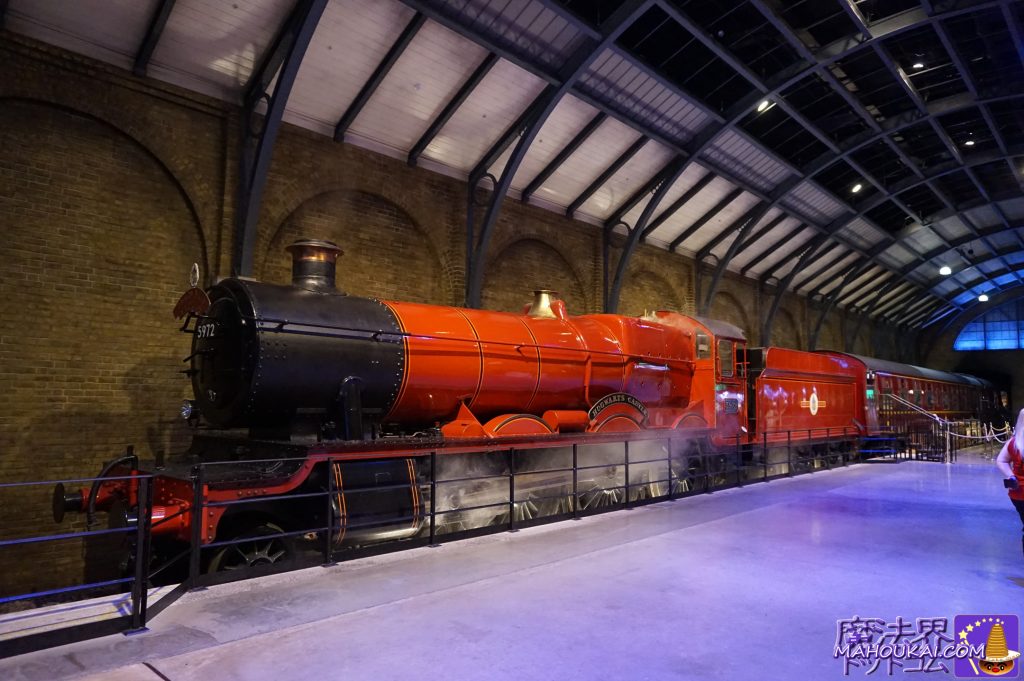 Hogwarts Express Real Orton Hall steam locomotive.