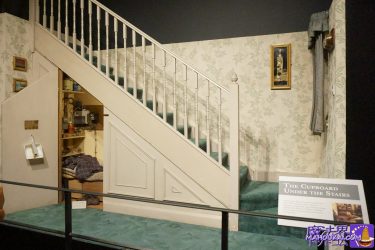 ハリーの部屋 The Cupboard Under The Stairs 階段下の物置 ハリー・ポッター映画撮影セット（ハリー・ポッター スタジオツアー ロンドン）