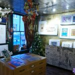 ミナリマ店内に装飾アートプリント、ハリー・ポッタークリスマスツリー
