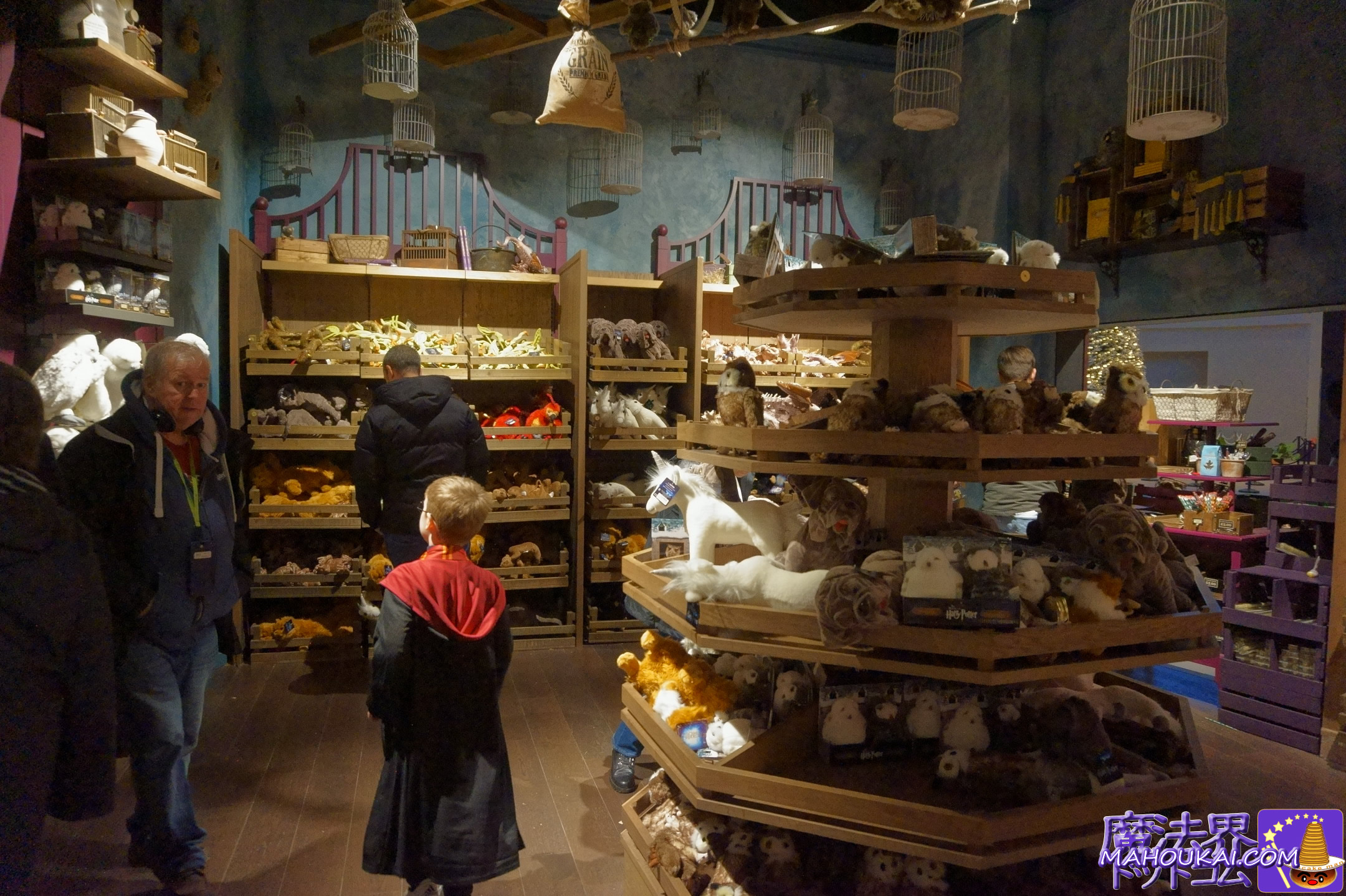 Studio Shop Merchandise shop Harry Potter Studio Tour London (in the studios) Magical animals and magical creatures section