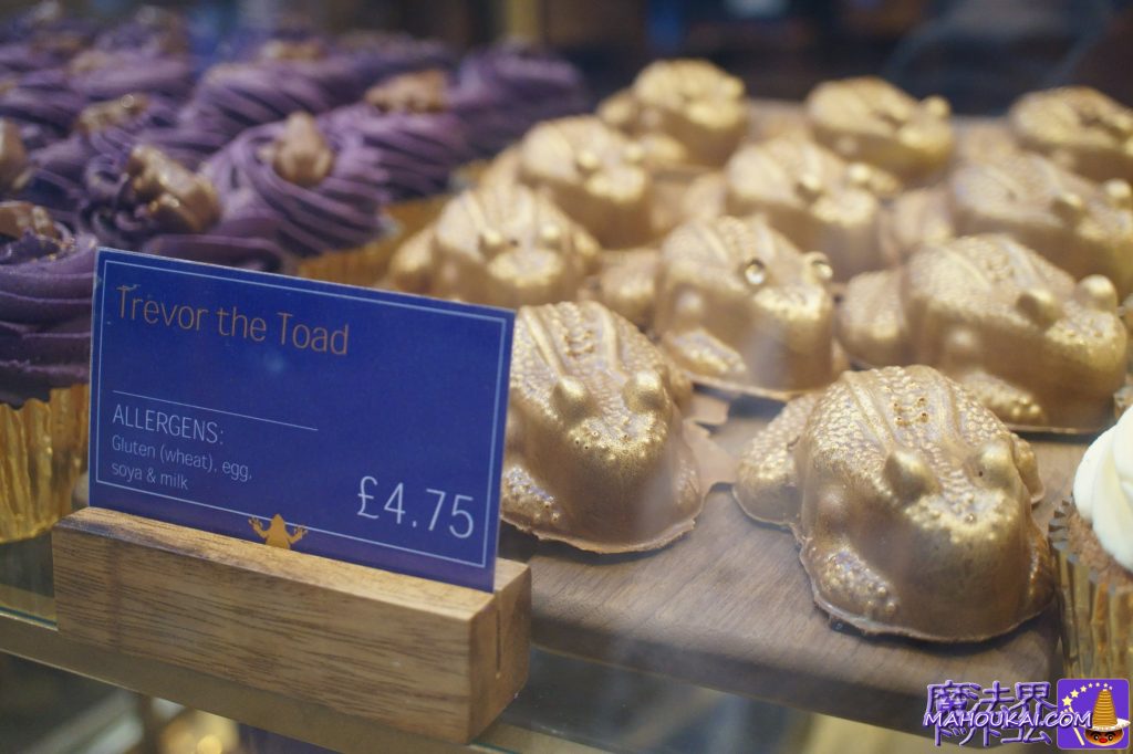 Trevor the Toad(ヒキガエル)4.75£ THE CHOCOLATE FROG CAFE<チョコレート カエル カフェ> 蛙チョコ カフェ ハリー・ポッター スタジオ ツアー ロンドン