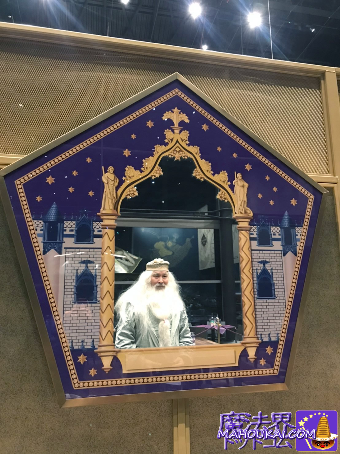 HIDDEN SPOT: Mirror that can become a wizard's great man card THE CHOCOLATE FROG CAFE  Frog Chocolate Cafe Harry Potter Studio Tour London