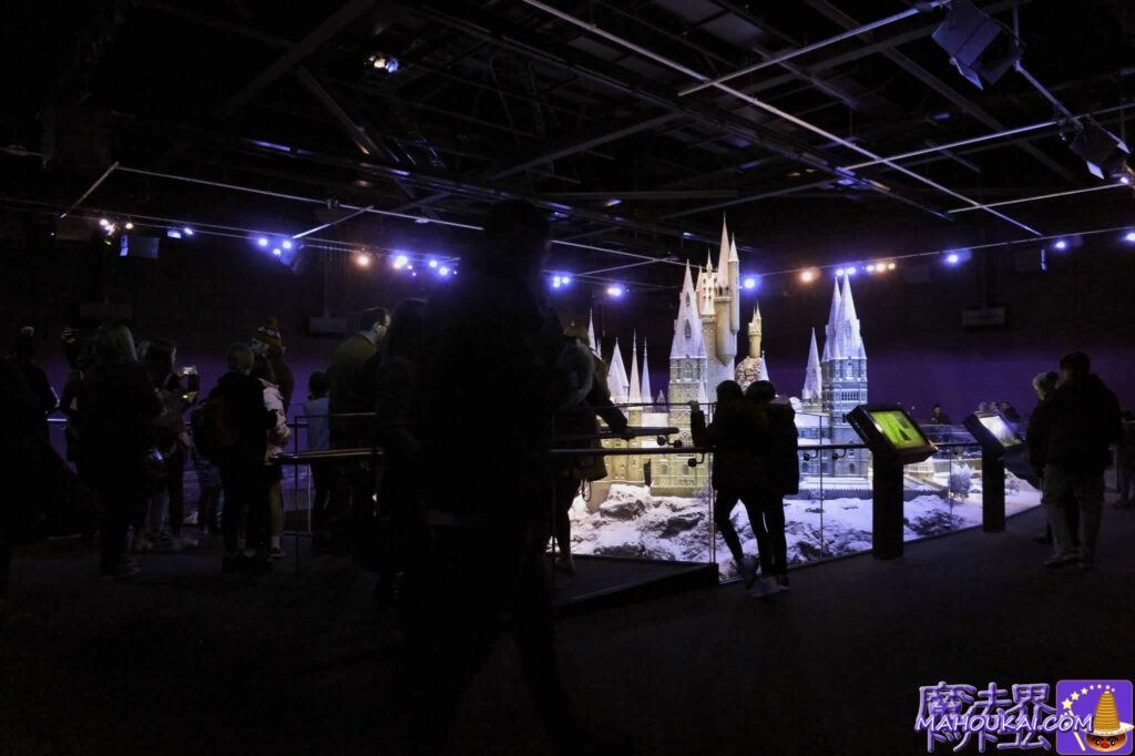 詳細レポート：ホグワーツ城の巨大ミニチュアモデル1／24サイズ　ホグワーツ魔法魔術学校のリアルな映画撮影の模型（ハリー・ポッター スタジオツアー ロンドン イギリス）