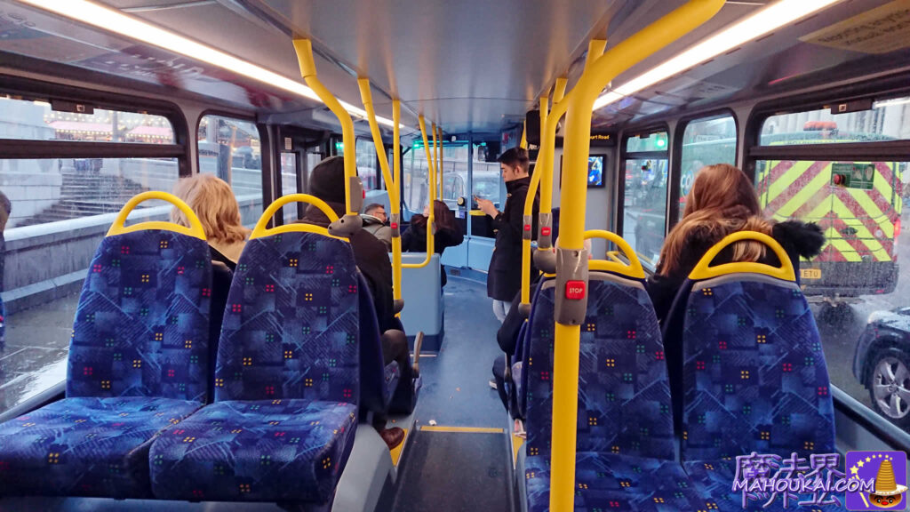 ロンドンバス初乗車！英国の路線バス