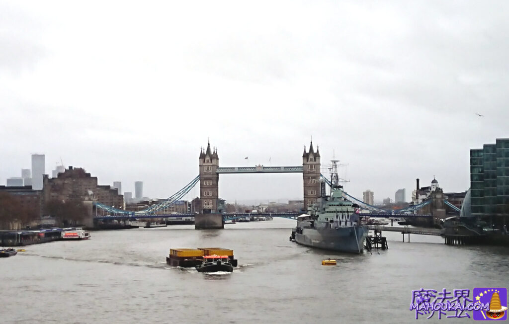 ロンドン橋（London Bridge）を歩く　イギリス、ロンドン｜イギリス ハリー・ポッター旅行