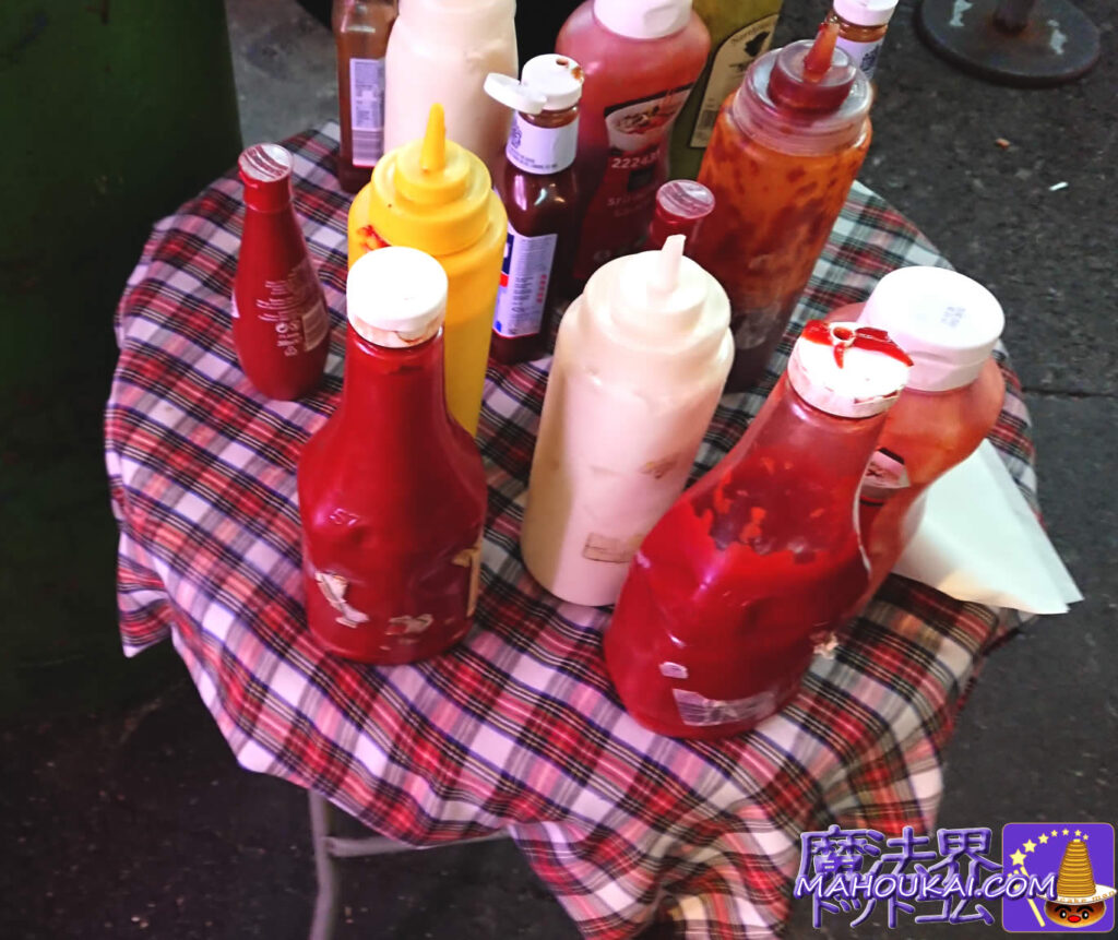 Sauces and other condiments Barra Market, London, United Kingdom | Harry Potter Travel, United Kingdom