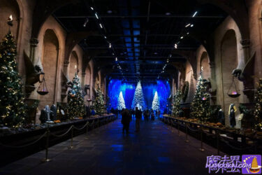 Hogwarts Great Hall Harry Potter Studio Tour London [Detailed report] Film set 'Hogwarts Great Hall'.