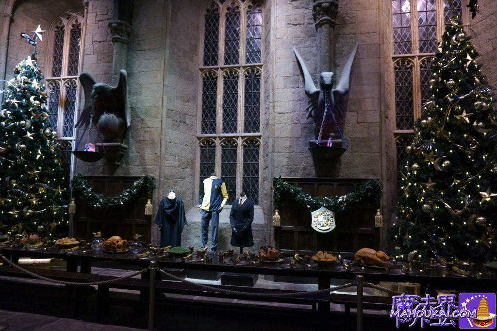 ハッフルパフ（Hufflepuff）ホグワーツ大広間 Hogwarts Great Hall）ハリー・ポッター スタジオツアー ロンドン