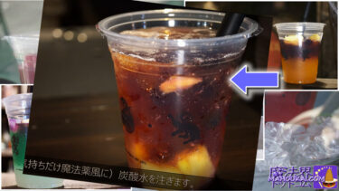 Make your own Sparkling Drink Jelly ♪ Magic Neep Cart & Three Broomsticks USJ 'Harry Potter Area'