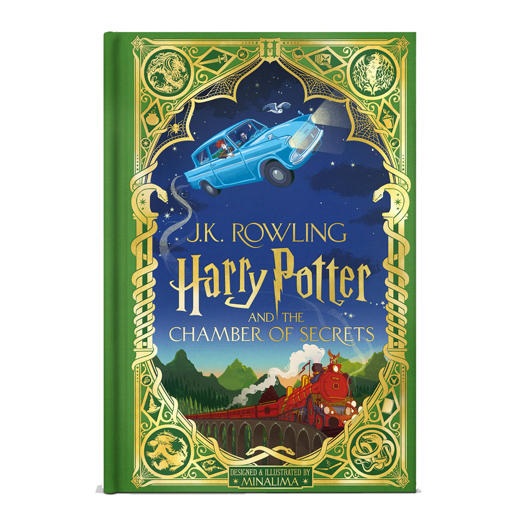 HARRY POTTER AND THE CHAMBER OF SECRETS(MinaLima SIGNED COPY)UK EDITION