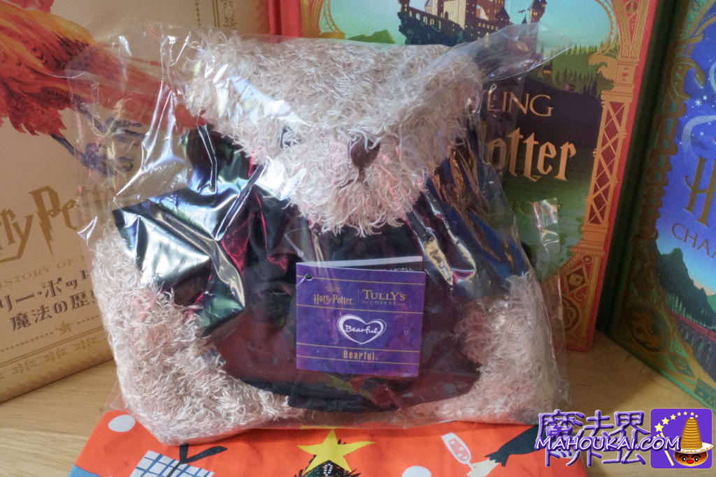 Present Tully's Bearful Hogwarts, the Harry Potter Bear & Tully's card and card case set.