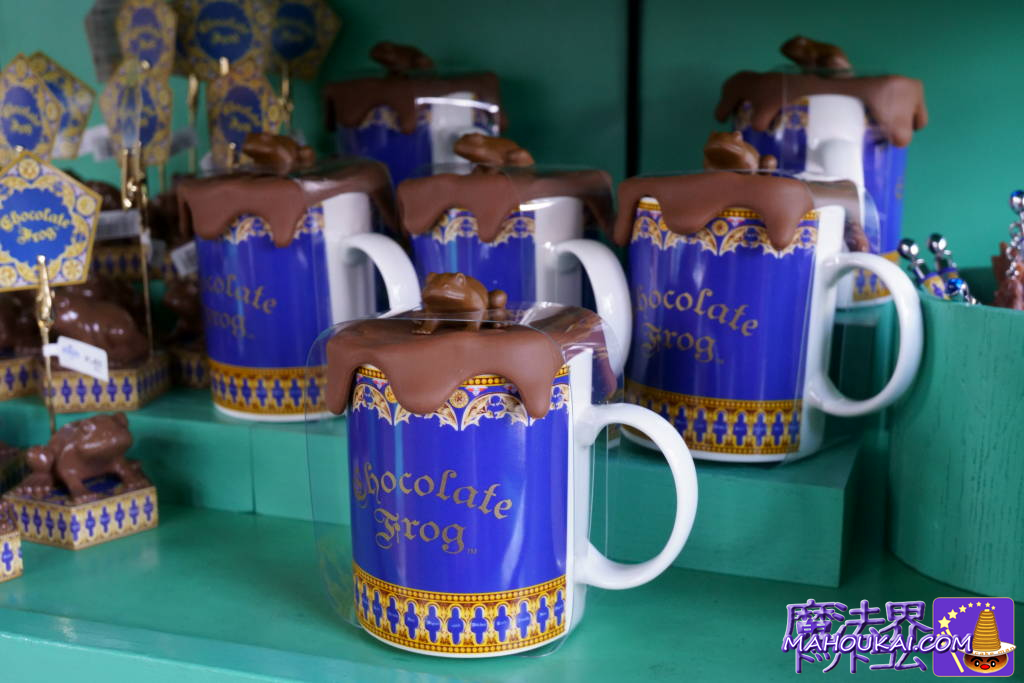 New Harriotta merchandise: 'Frog Chocolate Mug Cup with Frog Chocolate Lid', Honeydukes (Univa) USJ, 'Harry Potter Area'.