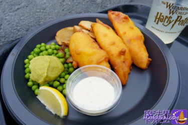 Fish and Chips, renewed in March 2022, The Three Broomsticks, USJ, Harry Potter area.