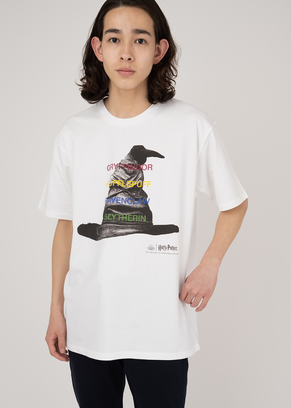 ハリポタ コラボ Tシャツ「組分け帽子」2,500円(税込)(サイズ：SS/S/M/L/XL) グラニフ