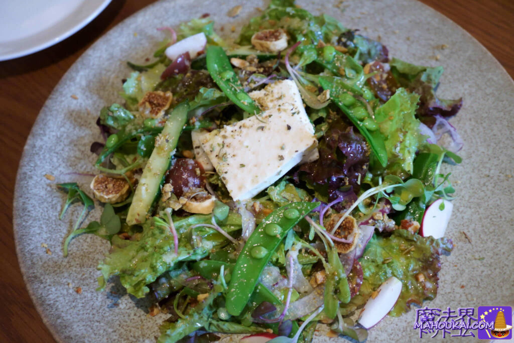 Green House Salad with Spices [Food Report] Harry Potter Cafe Akasaka for a course dinner♪ Enjoyed an evening meal with fellow Harry Potter fans!