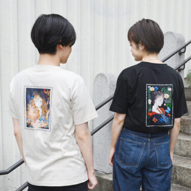 About [New Products] Big T-shirts - Photos of models Harry, Hermione and Mahmoud Koro.