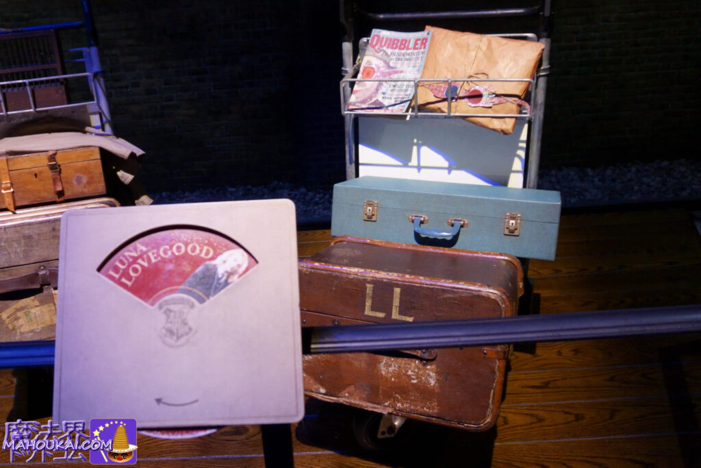 Luna Lovegood's cart｜Hogwarts Trunk and Luggage Harry Potter Studio Tour London, UK