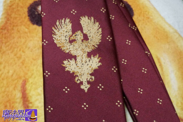 [Fantabi merchandise] Dumbledore's tie with embroidered Dumbledore family crest "Golden Phoenix" CINEREPLICAS Cinereplicas PROP replica product.