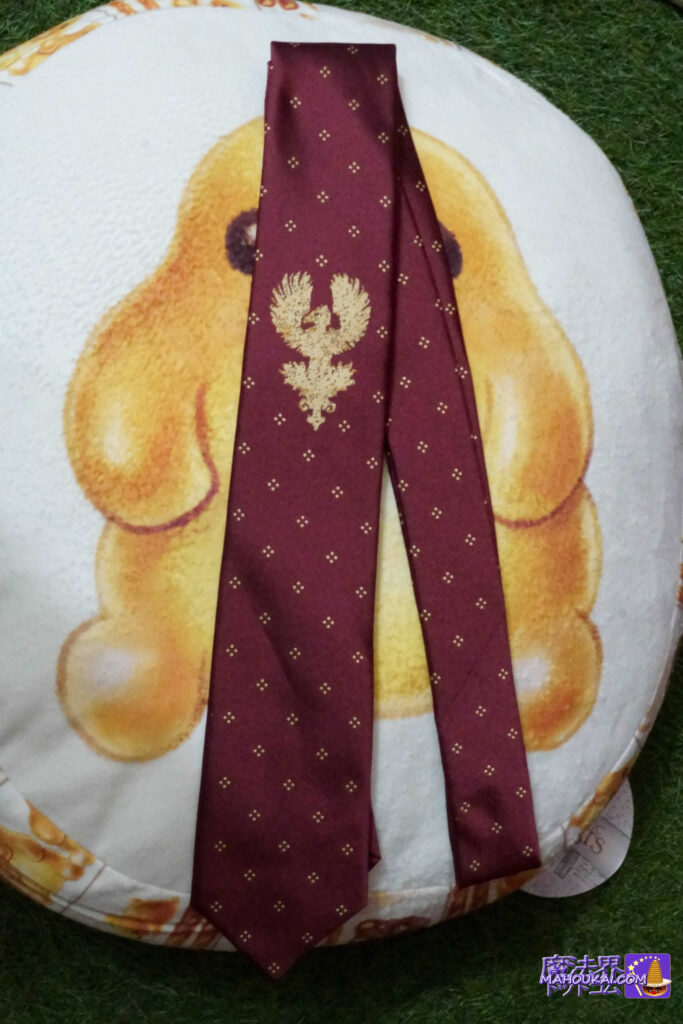[Fantabi merchandise] Dumbledore's tie with embroidered Dumbledore family crest "Golden Phoenix" CINEREPLICAS Cinereplicas PROP replica product.