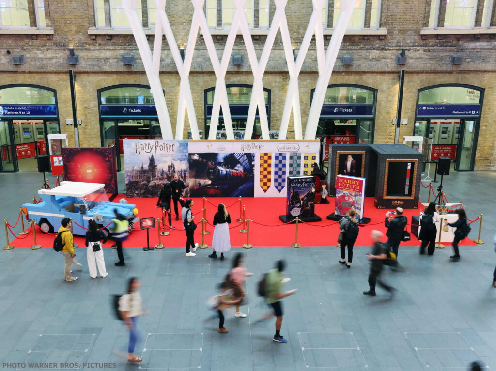 Kings Cross Station event space with no people at the event venue 1 Sep 2022.