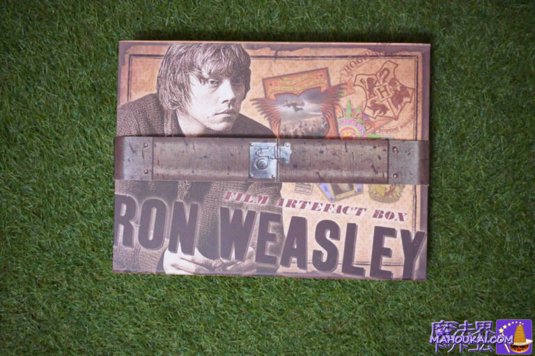 RON COLLECTION BOX (RON WEASLEY FILM ARTEFACT BOX) Noble Collection Ron's Film Props Replica Set