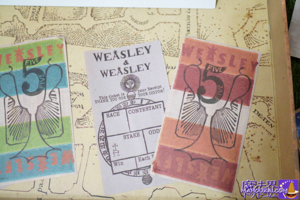 ウィーズリー・ウィザード・ウィーズの製品パッケージ Weasley' Wizard Wheezes product package ロン コレクション ボックス（RON WEASLEY FILM ARTEFACT BOX）ノーブル コレクション ロンの映画小道具レプリカ セット