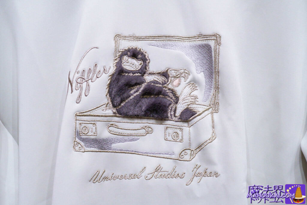 【新商品】ユニバ × ファンタスティック・ビースト パーカー 可愛いニフラー刺繍入り♪USJ 「ハリー・ポッター エリア」