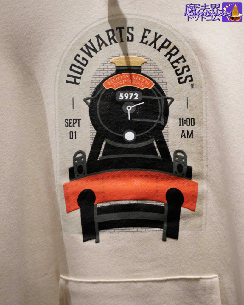 USJ [New Product] Harry Potter Hogwarts Express Hoodie USJ "Harry Potter Area" at Filch's Confiscated Goods Store â