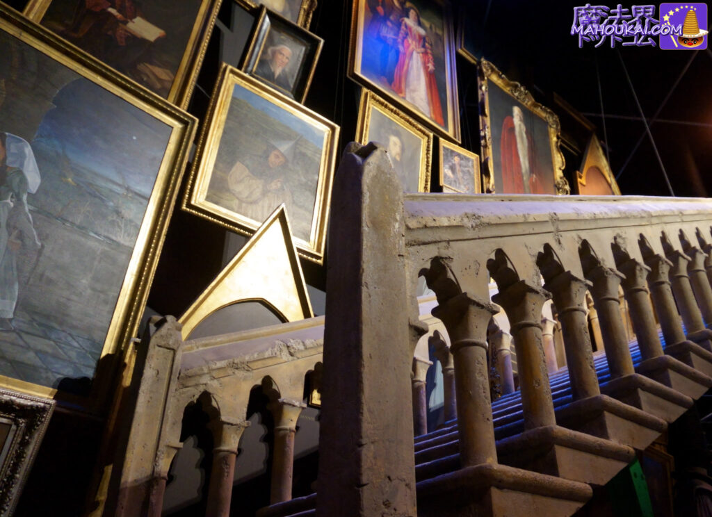 ハリー・ポッター スタジオツアー ロンドン（イギリス）ホグワーツの動く階段と肖像画