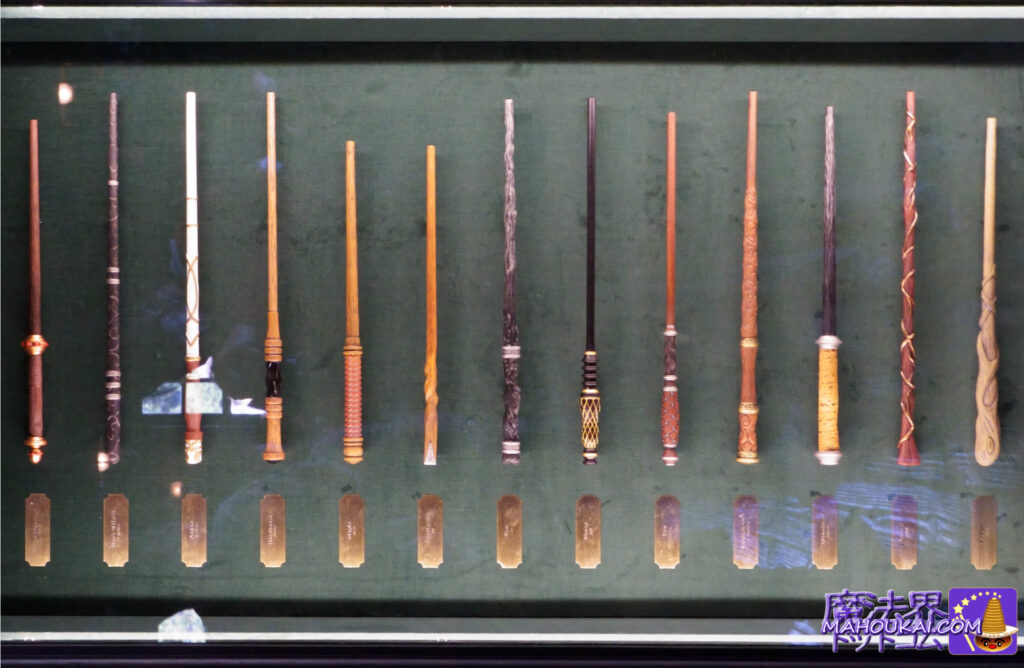 【新発売】USJ 新マジカル・ワンド（ハリー・ポッター オリジナルの杖）13種類を紹介！杖の芯3種類 日本ユニバ限定「サクラ（桜）とユニコーンのたてがみ」の杖 登場！ ハリポタエリア オリバンダーの杖店