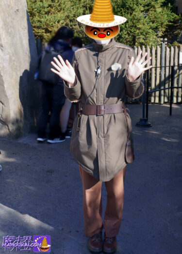 [Hidden spot] Univa crew uniforms in the USJ 'Hippogriff' Hagrid area were Hagrid, the 'Keeper of the Keys' at Hogwarts... [Harry Potter area].