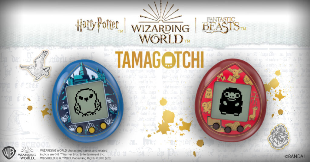 Harry Potter and Fantastic Beasts Tamagotchis come in 25 magical creature varieties♪ 25 Apr 2023 (Tue) - Pre-order starts at Mahoudokoro.