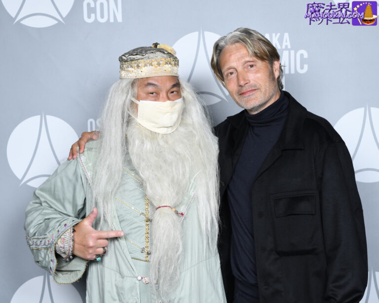 Mads Mikkelsen photo shoot｜Osaka Comic-Con 2023 Fantastic Beasts and Where to Find Them Film - Principal Dumbledore cosplay as Grindelvald.